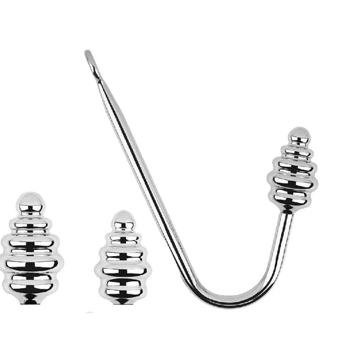 Ribbed Set 8826 Anal Hook GreatBenefit Screw-in 0318